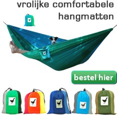 sterke compacte lichtgewicht fair trade reis hangmat