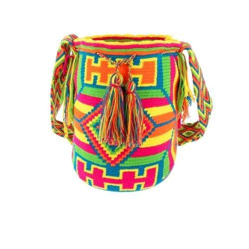 Tolk pint Portaal Mochila Wayuu bag uniek en kleurrijk | MoreThanHip.nl