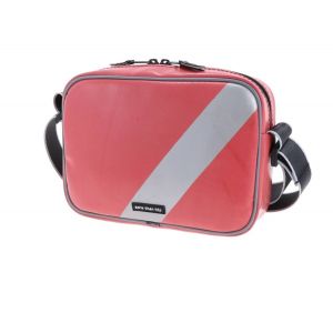 Crossbody tas voor dames of heren van vrachtwagenzeil - Brussels