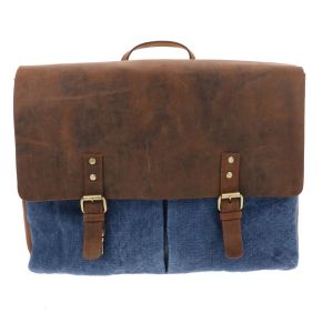 SAMPLE SALE - Uniek Exemplaar Harrier Laptoptas 15.6 inch - blauw