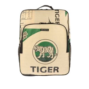 Laptop rugtas 15.6 inch van gerecyclede cementzakken - Trong tijger