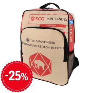 BASIC rugtas van gerecyclede cementzakken - Trong basic olifant