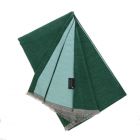 Bamboe plaid of terrasdeken – XingJa groen/mint