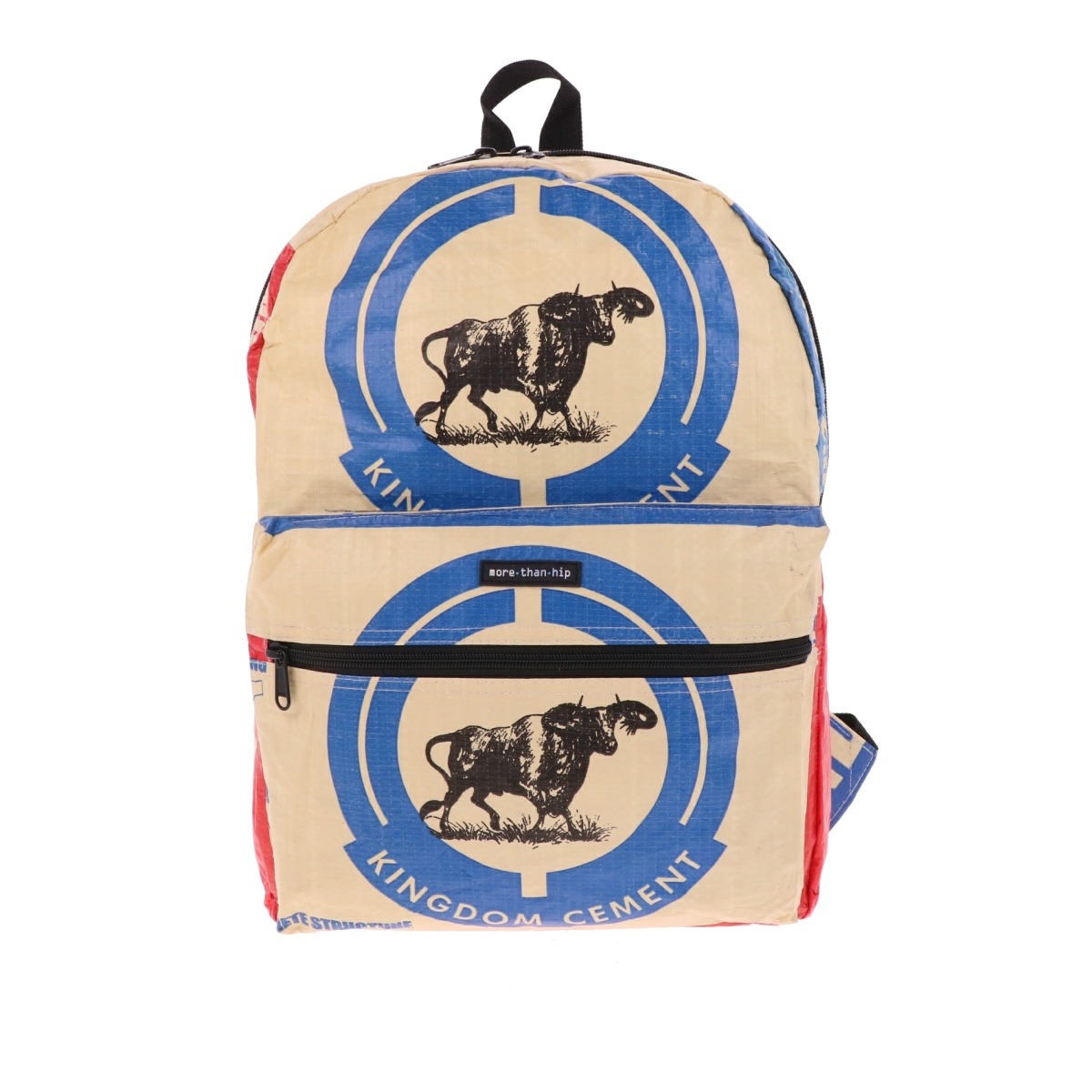 Lichtgewicht Rugzak A4 formaat van Gerecyclede Cambodjaanse Cementzak CemLite buffel