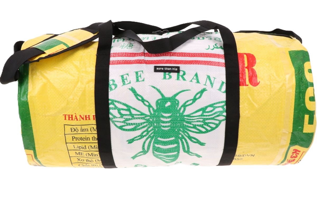 Weekend of sporttas 40 L van gerecyclede suikerzakken Jumbo L bij