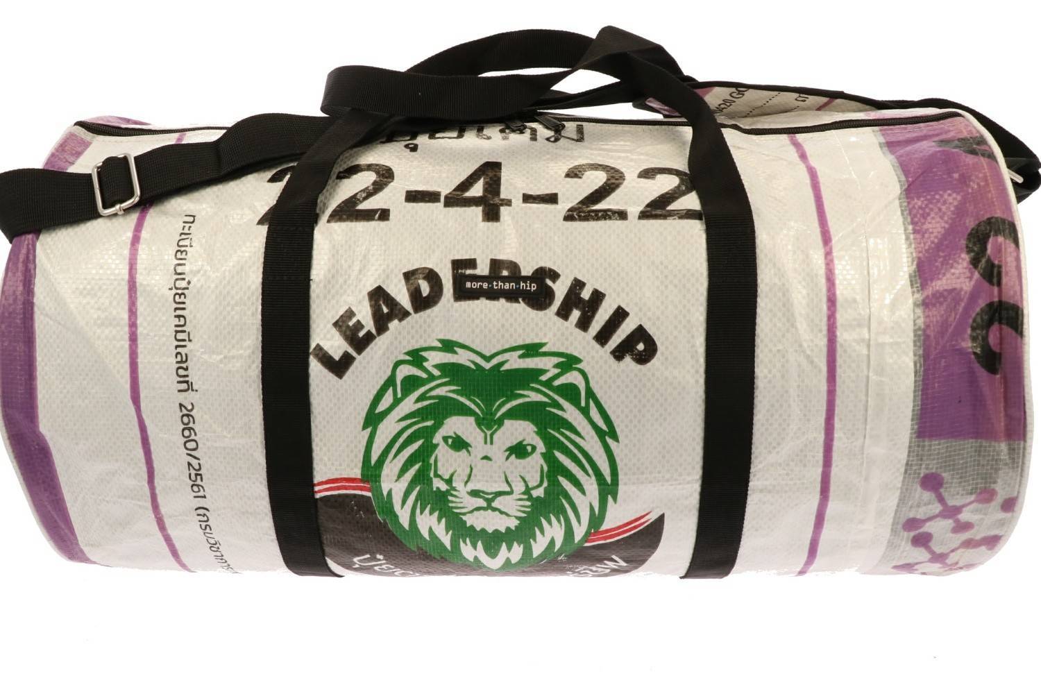 Weekend of sporttas 40 L van gerecyclede cementzakken Jumbo L Leeuw