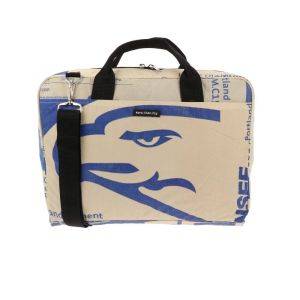 Laptoptas 15,6 inch van gerecyclede cementzakken - Sanuk - arend