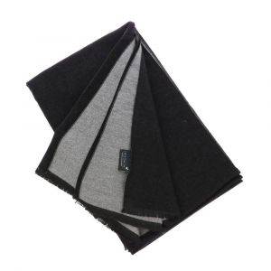 Bamboe plaid of terrasdeken – XingJa zwart/grijs