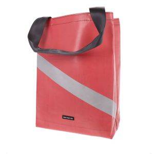 Shopper tas van gerecycled vrachtwagenzeil - Barcelona