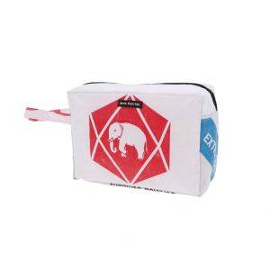 Medium toilettas 4,2 L van gerecyclede cementzakken - Washu olifant