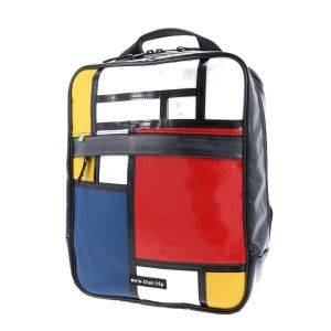 Waterdichte 15.6 inch laptop-rugtas van vrachtwagenzeil - London