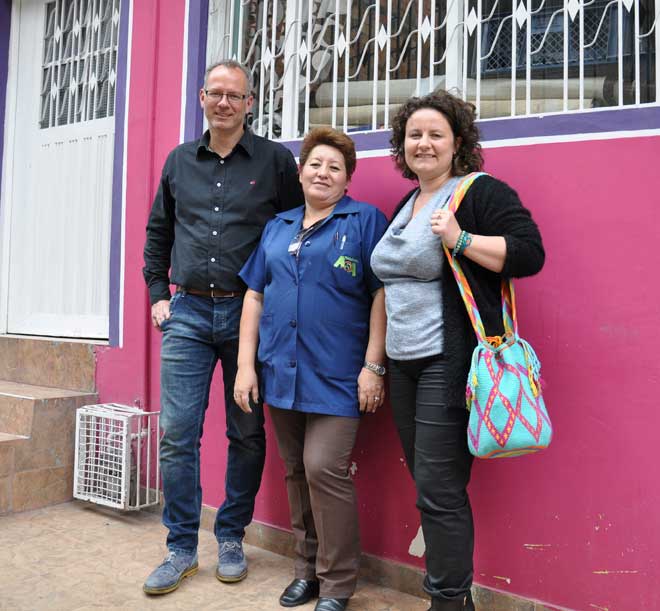 Op bezoek bij Doña Rosa in Colombia